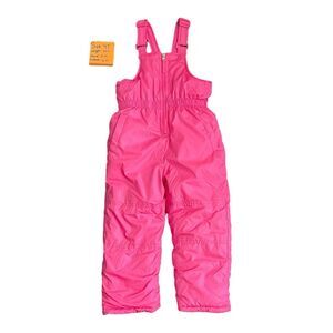 Girls 4T Snow Bibs Heavy Weight Ski Pants Snow Slope Warm Winter